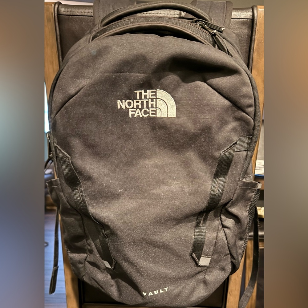 The North Face Black Mesh & Nylon Backpack